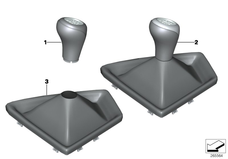 BMW 340i Shift Knob and Trim